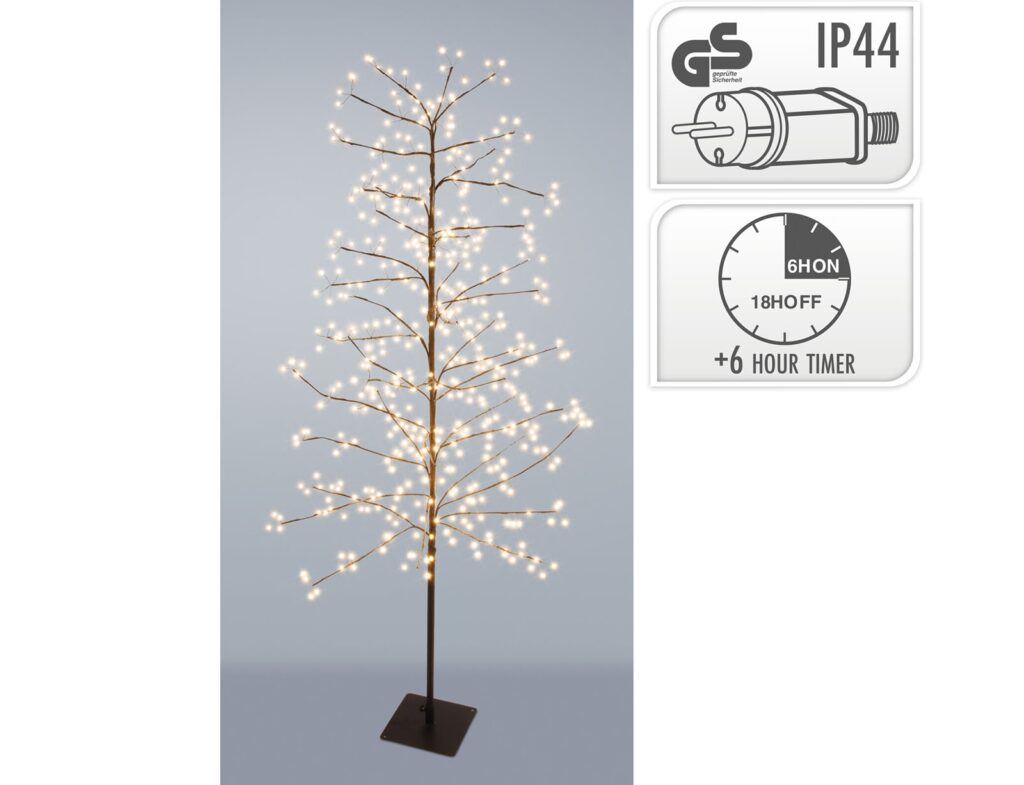 Φωτιζόμενο Δέντρο Με 360 Led - 150Cm