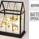 Φωτιζόμενο Σπιτάκι Με Led - 25.5X15.2X33Cm