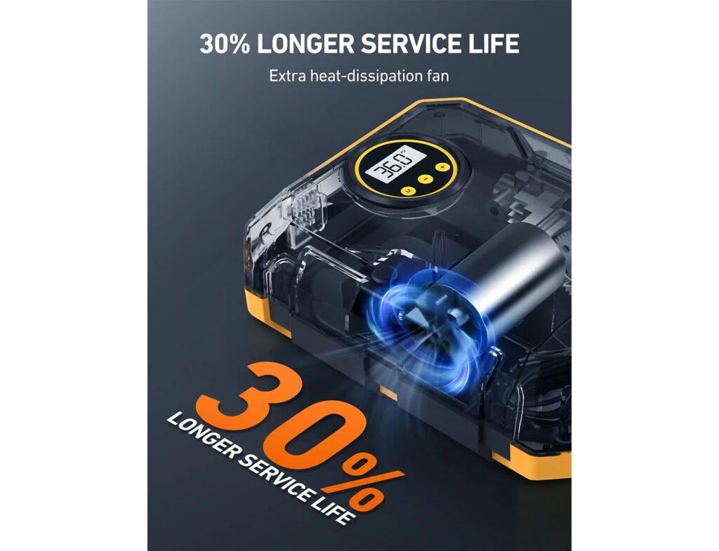 Ηλεκτρικές Τρόμπες  Air Compressor Astroai Czk-3674 12V Dc 100Psi Yell