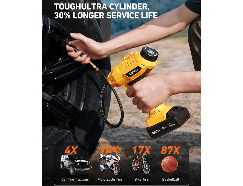 Ηλεκτρικές Τρόμπες  Cordless Tire Inflator Astroai 48972