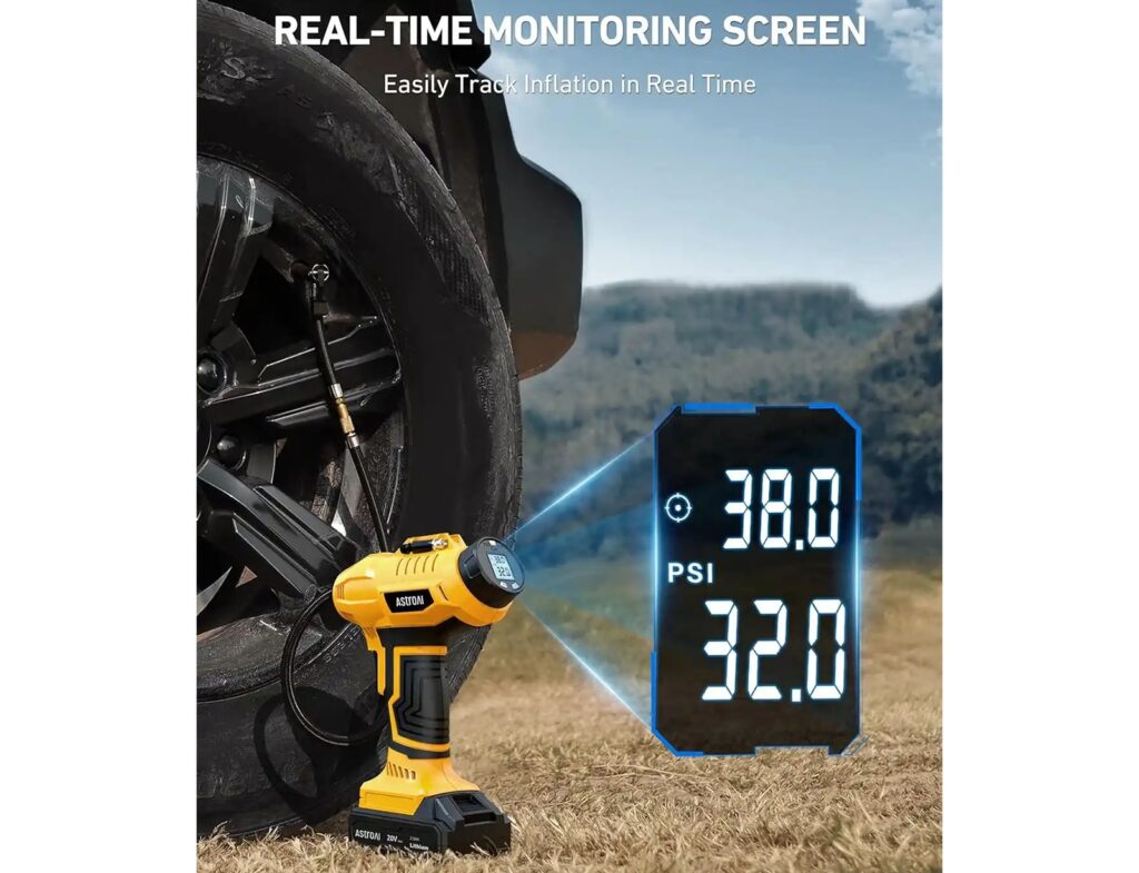 Ηλεκτρικές Τρόμπες  Cordless Tire Inflator Astroai 48972