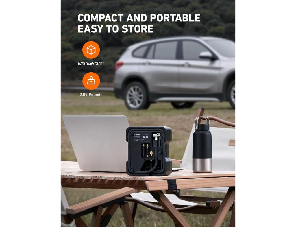 Ηλεκτρικές Τρόμπες  Portable Air Compressor Astroai Jy21P160-12