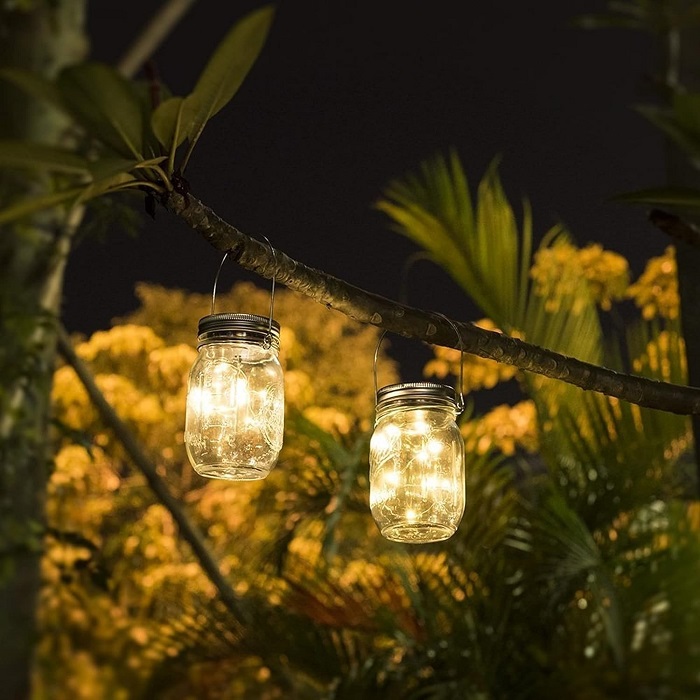 Ηλιακό διακοσμητικό φαναράκι LED - 272381