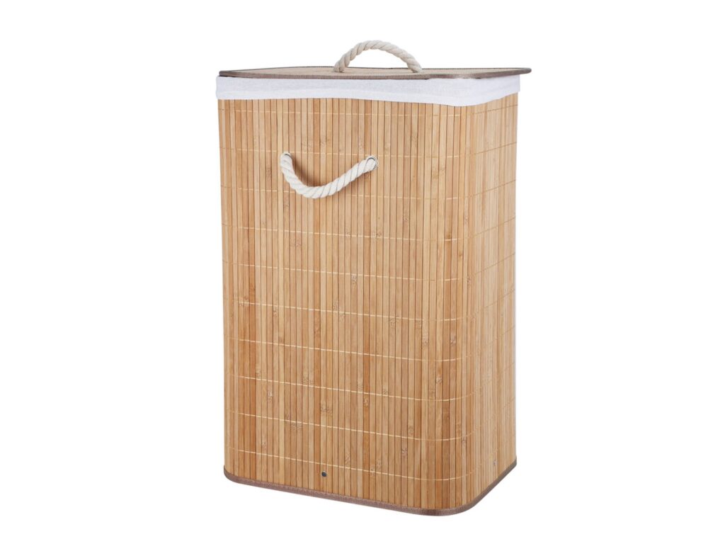 Καλάθια Για Άπλυτα Laundry Basket Bamboo Kr9000010