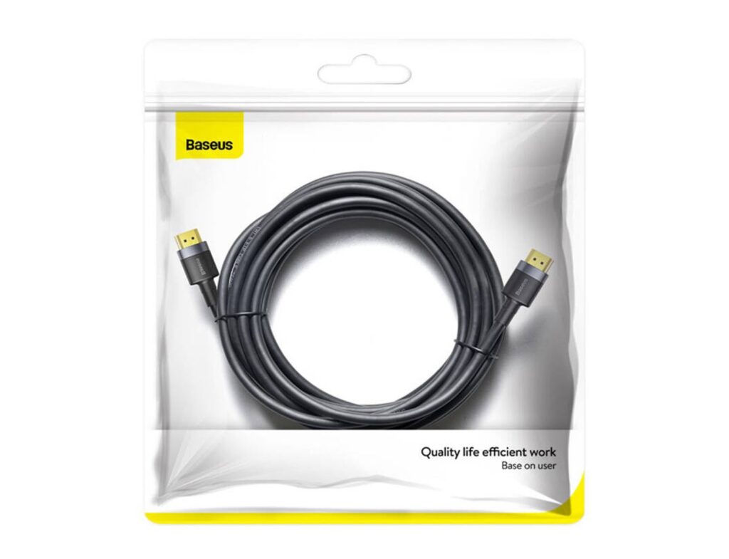 Καλώδια Εικόνας & Ήχου Hdmi Baseus Καλώδιο 4Khdmi Male Σε 4Khdmi Male Cafule 5