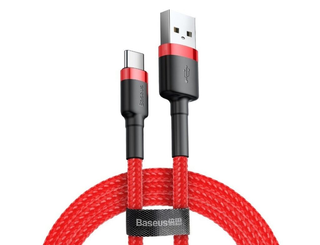 Καλώδιο Baseus Usb-C - 2Α - 2M - Kόκκινο