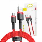 Καλώδιο Baseus Usb-C - 2Α - 2M - Kόκκινο