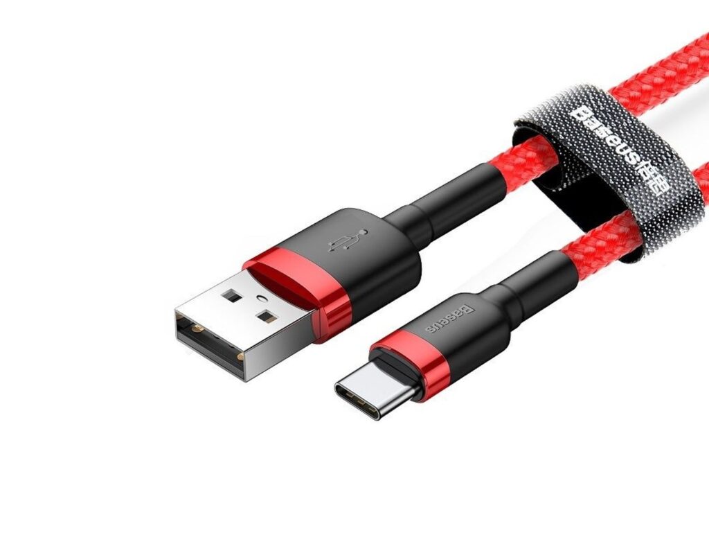Καλώδιο Baseus Usb-C - 2Α - 2M - Kόκκινο