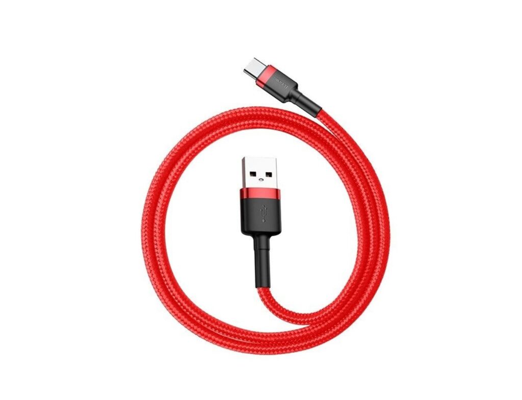 Καλώδιο Baseus Usb-C - 2Α - 2M - Kόκκινο
