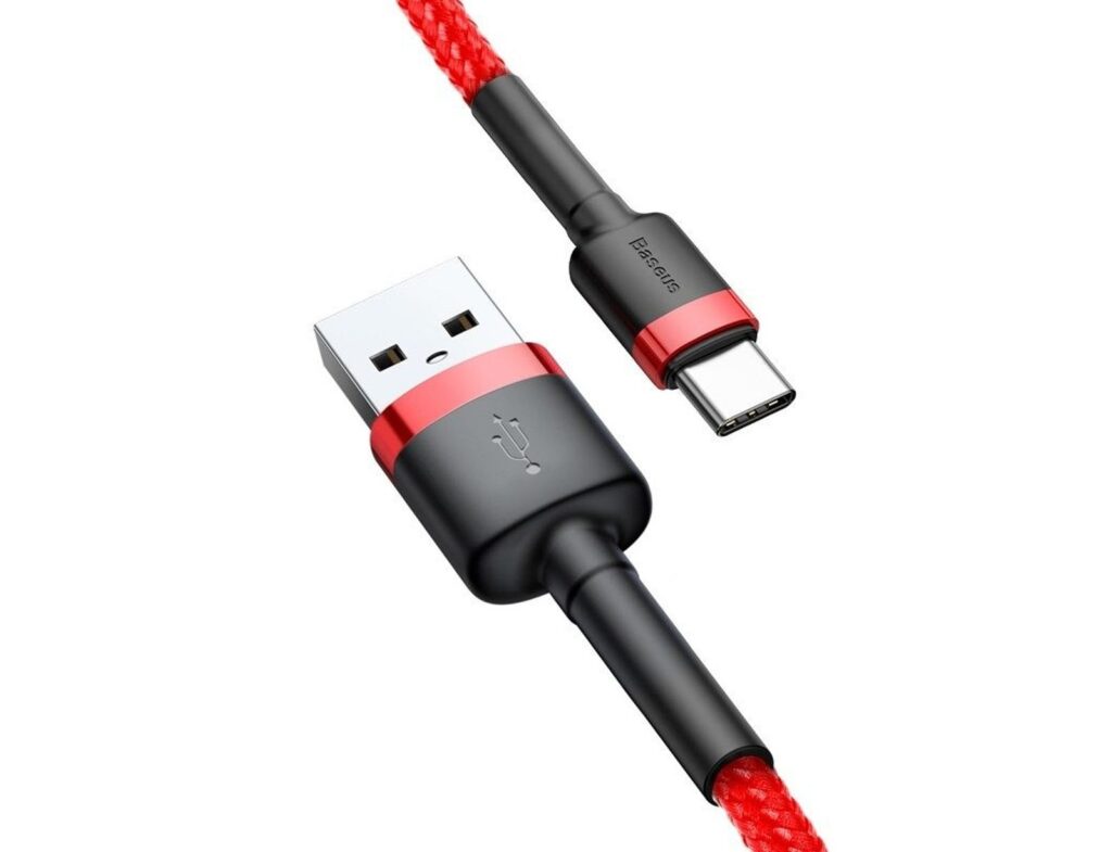 Καλώδιο Baseus Usb-C - 2Α - 2M - Kόκκινο