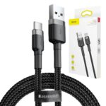 Καλώδιο Baseus Usb-C - 2Α - 3M - Μαύρο/Γκρι