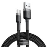 Καλώδιο Baseus Usb-C - 2Α - 3M - Μαύρο/Γκρι