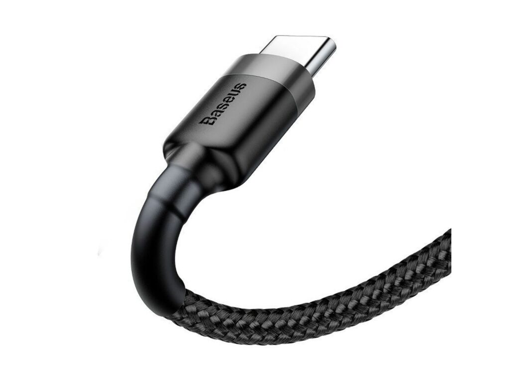 Καλώδιο Baseus Usb-C - 2Α - 3M - Μαύρο/Γκρι