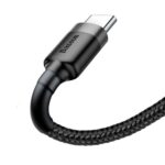Καλώδιο Baseus Usb-C - 2Α - 3M - Μαύρο/Γκρι