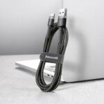 Καλώδιο Baseus Usb-C - 2Α - 3M - Μαύρο/Γκρι