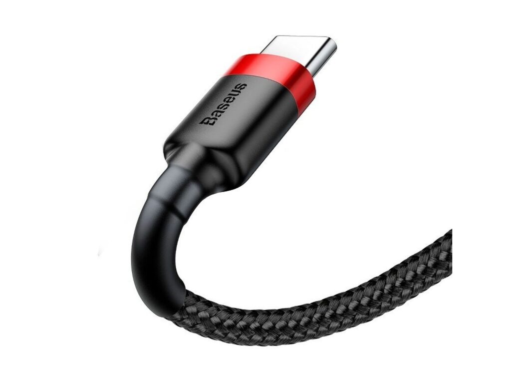 Καλώδιο Baseus Usb-C - 2Α - 3M - Μαύρο/Κόκκινο