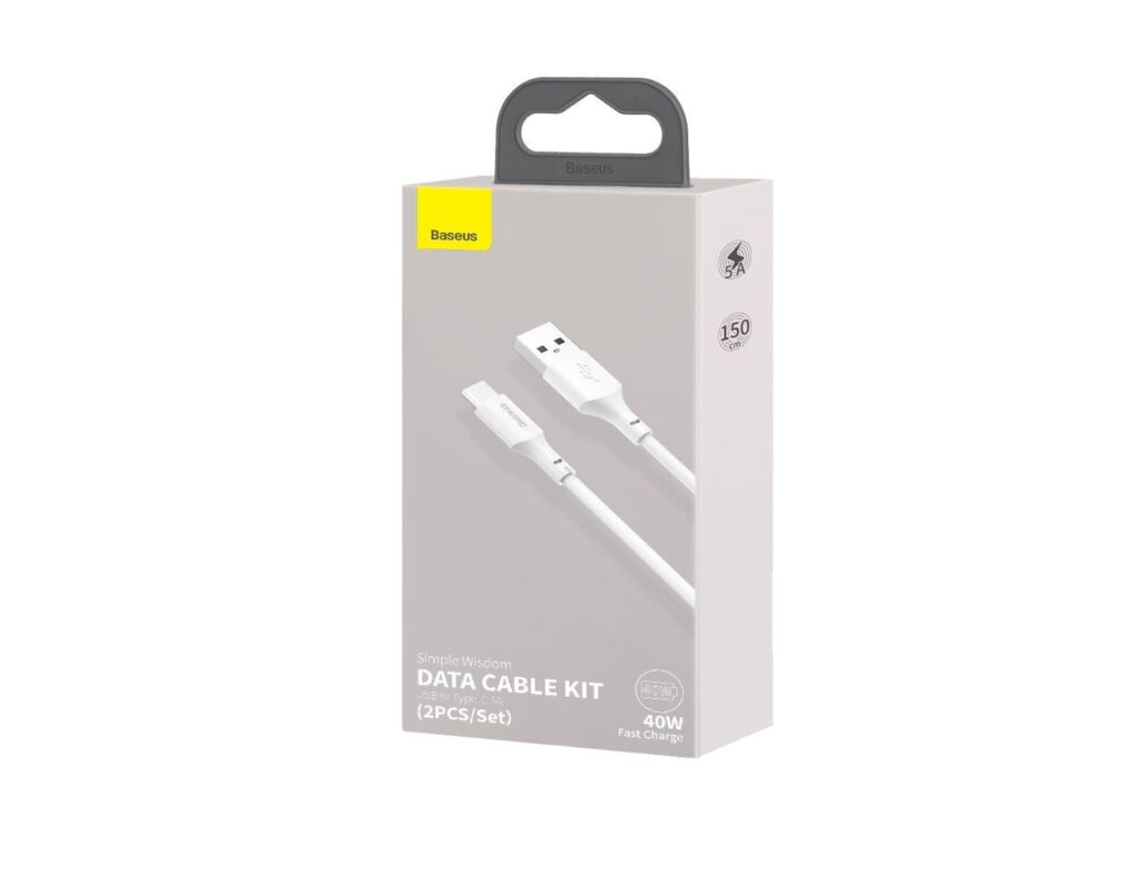Καλώδιο Baseus Usb-C - 3Α - 1.5M - Λευκό