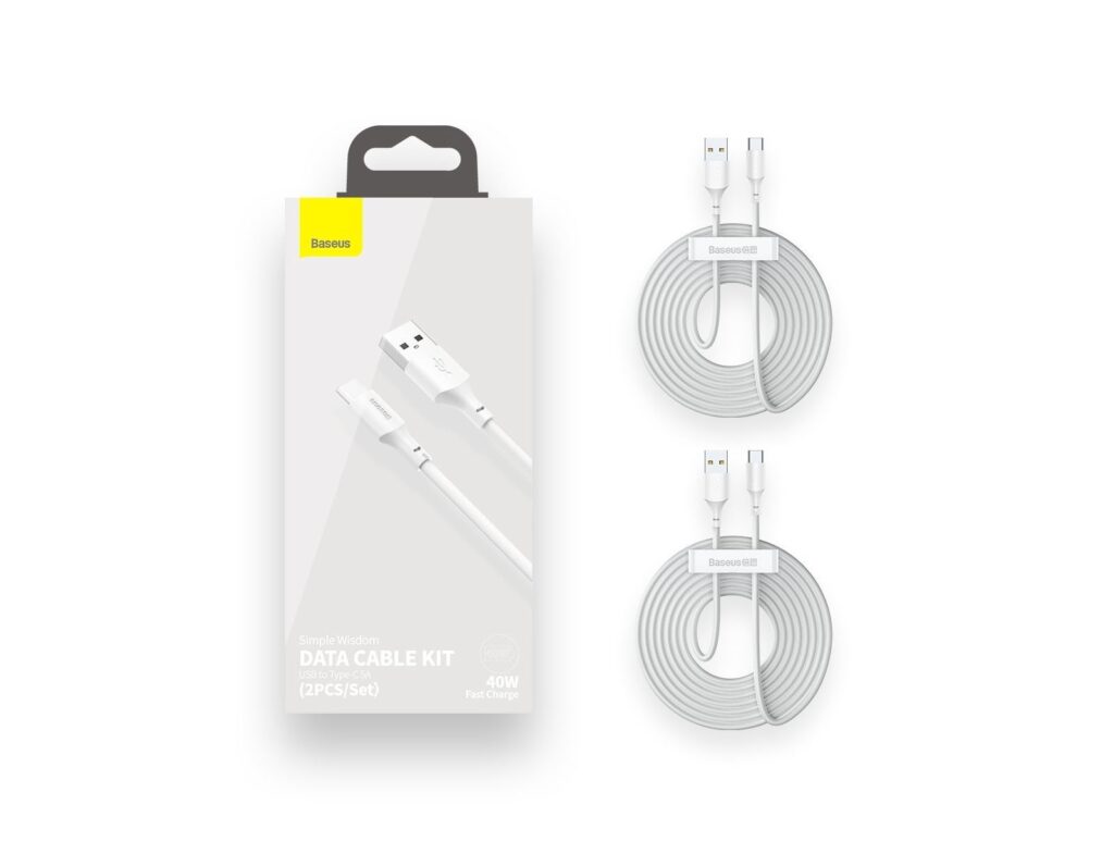 Καλώδιο Baseus Usb-C - 3Α - 1.5M - Λευκό