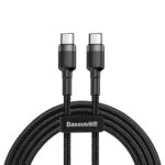 Καλώδιο Baseus Usb-C - 60W - 1M - Γκρι/ Μαύρο
