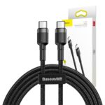 Καλώδιο Baseus Usb-C - 60W - 1M - Γκρι/ Μαύρο