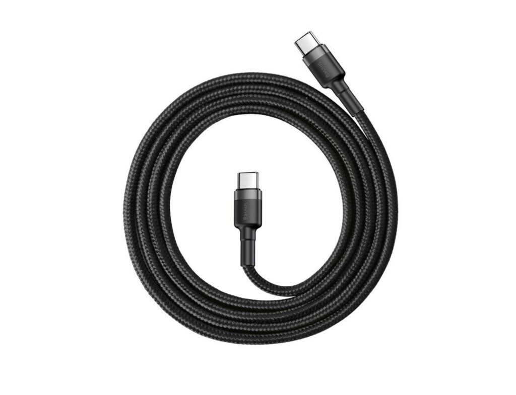 Καλώδιο Baseus Usb-C - 60W - 1M - Γκρι/ Μαύρο