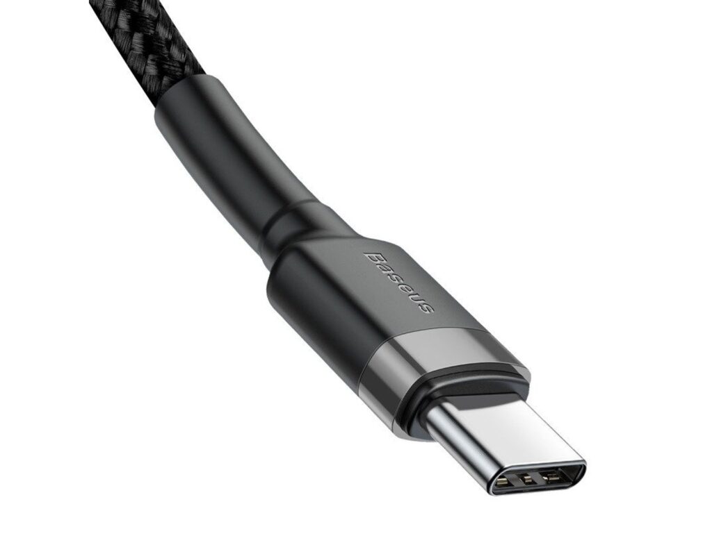 Καλώδιο Baseus Usb-C - 60W - 1M - Γκρι/ Μαύρο