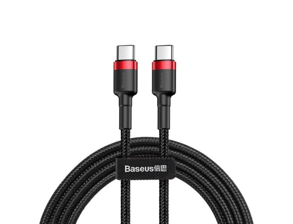 Καλώδιο Baseus Usb-C - 60W - 1M - Κόκκινο/Μαύρο