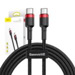 Καλώδιο Baseus Usb-C - 60W - 1M - Κόκκινο/Μαύρο