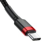 Καλώδιο Baseus Usb-C - 60W - 1M - Κόκκινο/Μαύρο