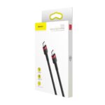 Καλώδιο Baseus Usb-C - 60W - 1M - Κόκκινο/Μαύρο