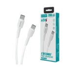 Καλώδιο φόρτισης & data - USB Type-C σε Type-C - Fast Charge - X102-C- 2m - 60W - 632409