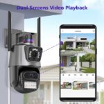 Κάμερα ασφαλείας IP Dual - Security Camera - WiFi - 310777