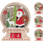 Μαγικά Ημερολόγια Advent Calendar Clock With Led Dh8065340