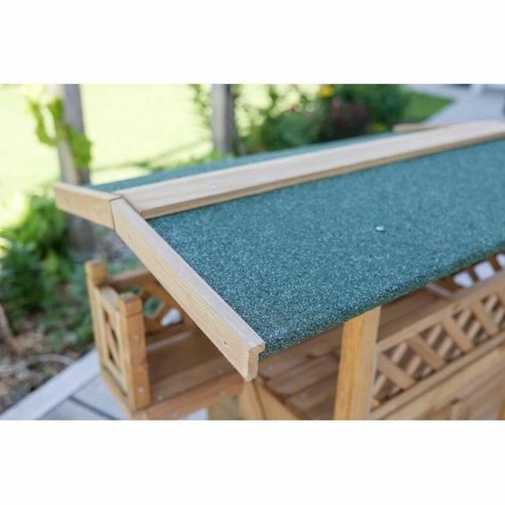Μικρό σπιτάκι Kerbl Καφέ Πράσινο 77 x 50 x 73 cm