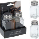 Μύλοι Και Δοχεία Μπαχαρικών Pepper And Salt Shaker Eh Glass 170423510