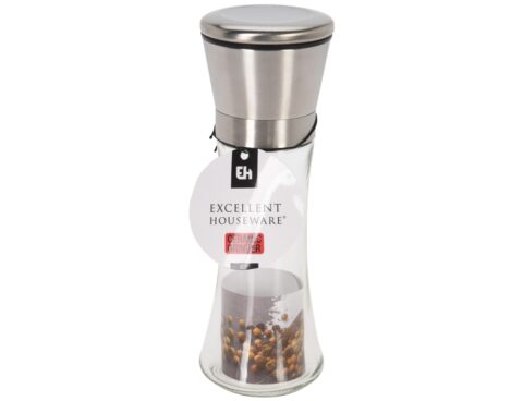 Μύλοι Και Δοχεία Μπαχαρικών Pepper Mill Eh Glass With Stainle 170487120