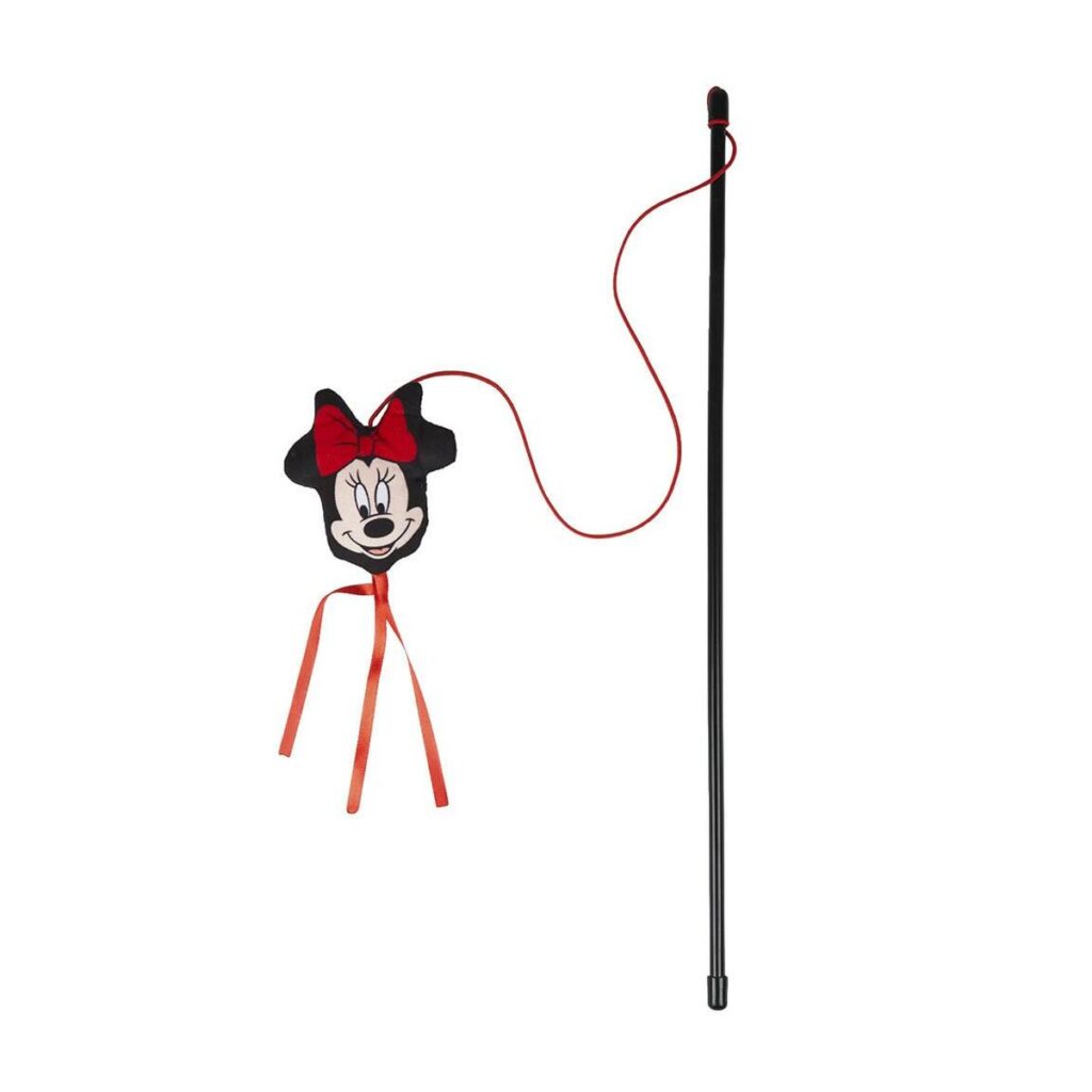 παιχνίδι για γάτες Minnie Mouse Μαύρο Κόκκινο