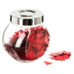 Παιχνιδιάρικα Στοιχεία Για Κάθε Γωνιά Του Σπιτιού Shiny Table Deco Jar - Red  Atmosphera 147139Rg