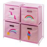 Παιδικό Δωμάτιο & Διακόσμηση Drawer Cabinet 4 Storage Boxes C80653200