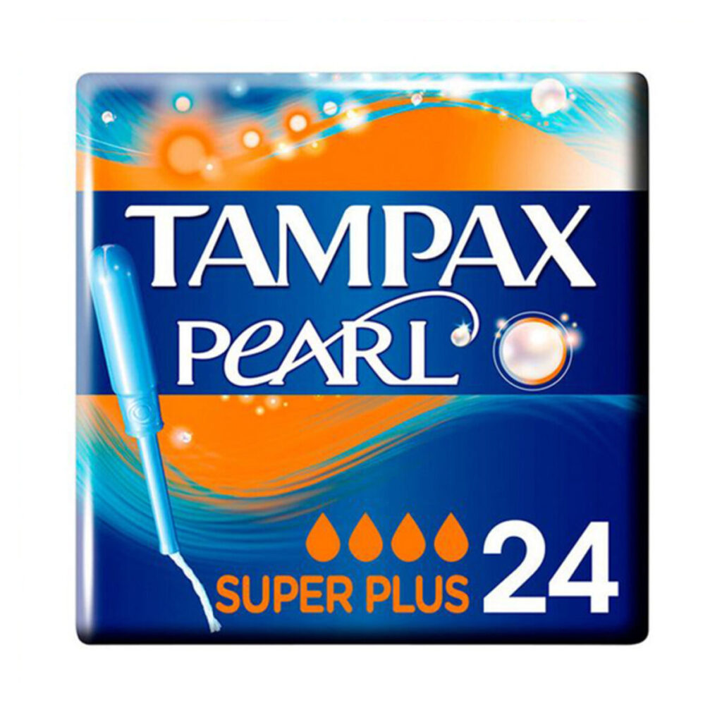 Πακέτο Ταμπόν Pearl Super Plus Tampax Tampax Pearl (24 uds) 24 uds