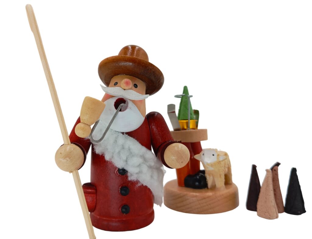 Παραδοσιακοί Ξύλινοι Smokers Smoke Figure Wood 7X15X6Cm (10040744) 30102-14