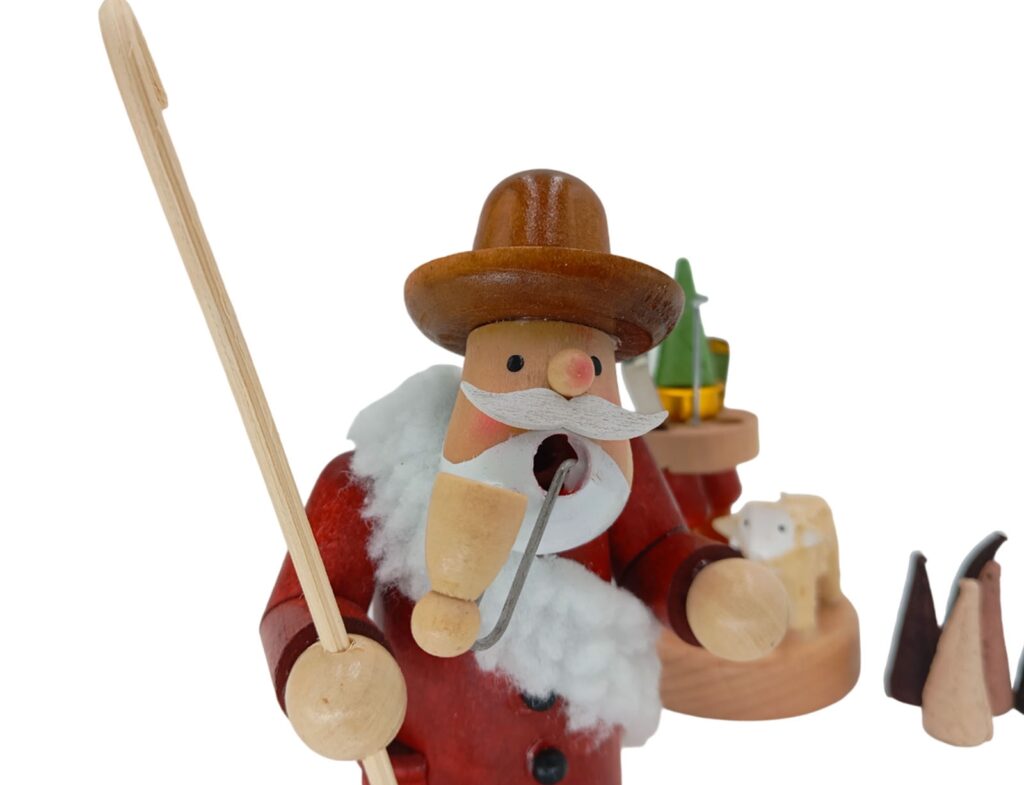 Παραδοσιακοί Ξύλινοι Smokers Smoke Figure Wood 7X15X6Cm (10040744) 30102-14