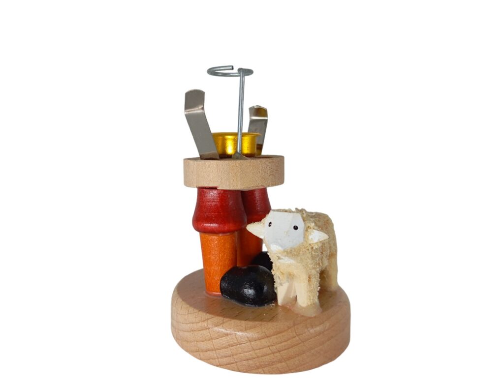 Παραδοσιακοί Ξύλινοι Smokers Smoke Figure Wood 7X15X6Cm (10040744) 30102-14