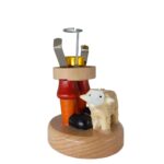 Παραδοσιακοί Ξύλινοι Smokers Smoke Figure Wood 7X15X6Cm (10040744) 30102-14