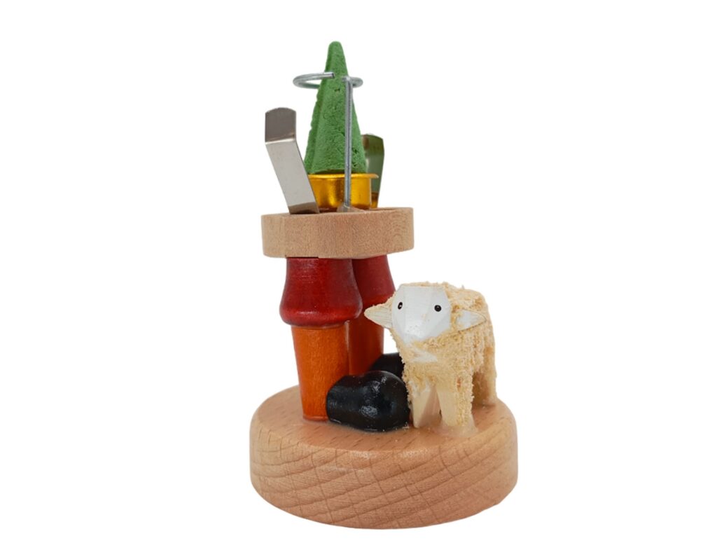 Παραδοσιακοί Ξύλινοι Smokers Smoke Figure Wood 7X15X6Cm (10040744) 30102-14