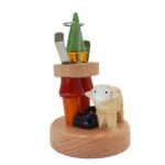 Παραδοσιακοί Ξύλινοι Smokers Smoke Figure Wood 7X15X6Cm (10040744) 30102-14