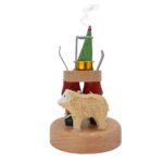Παραδοσιακοί Ξύλινοι Smokers Smoke Figure Wood 7X15X6Cm (10040744) 30102-14