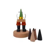Παραδοσιακοί Ξύλινοι Smokers Smoke Figure Wood 7X15X6Cm (10040744) 30104-14