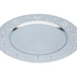 Πιάτα - Σετ Δείπνου/Καφέ Pres Plate Snowflake Silv 33Cm 183454Ar
