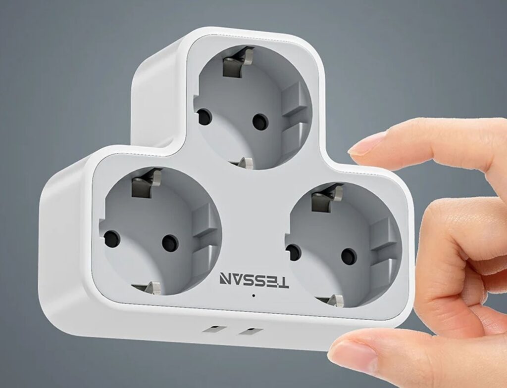 Πολύμπριζα Πριζα Toixoy Tessan Ts-331